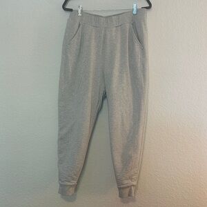 Eddie Bauer Light Gray Women’s Fleece Lined Joggers